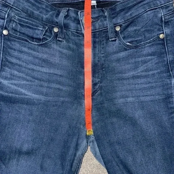 PAIGE Hoxton Ultra Skinny Jeans Womens Sz 25 Ankle Medium Wash Designer Classic - Picture 9 of 11